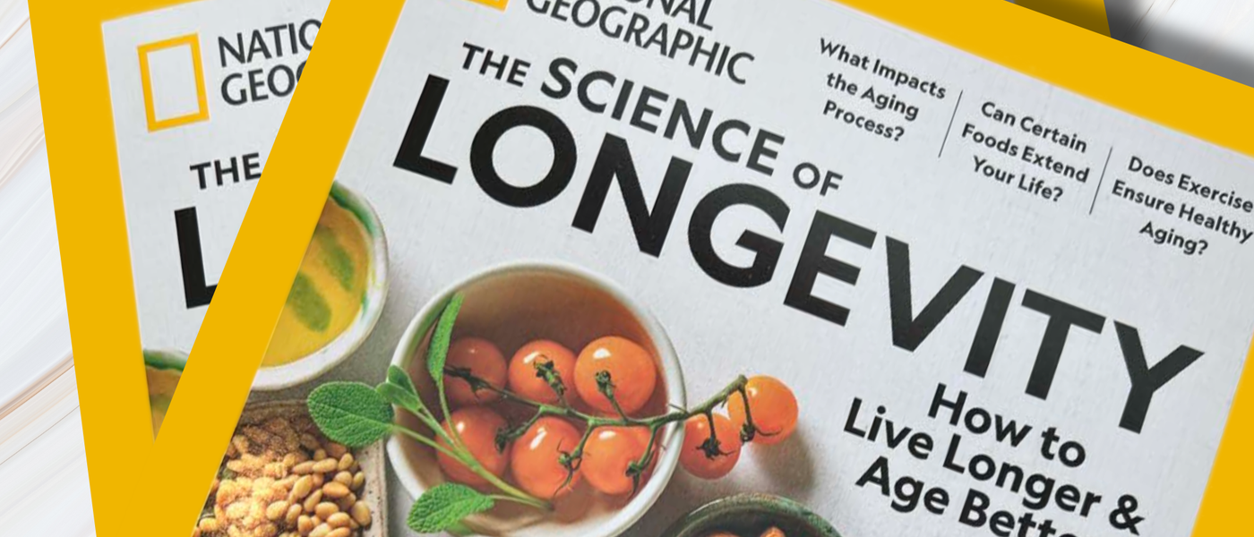 How to Live Longer and Age Better: Dr. Valter Longo on the Science of Longevity in National Geographic