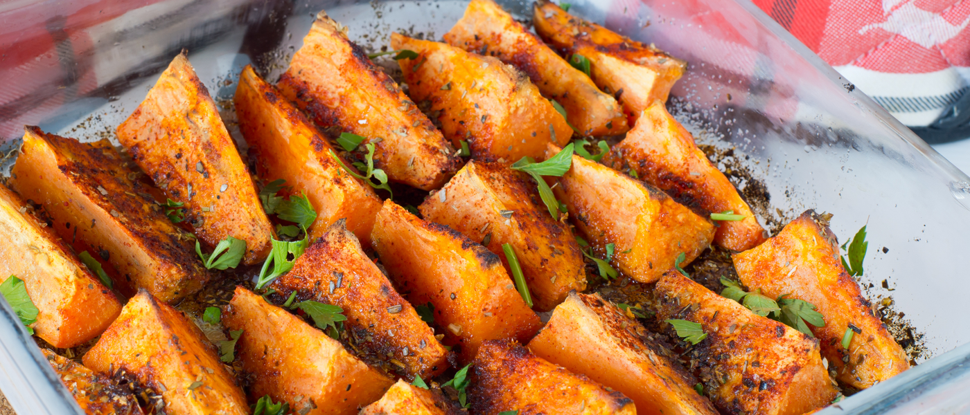 Grilled Sweet Potato Wedges